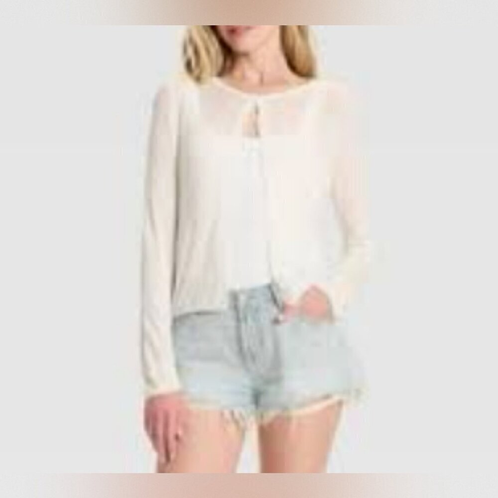 Women's Featherweight Cardigan Off White